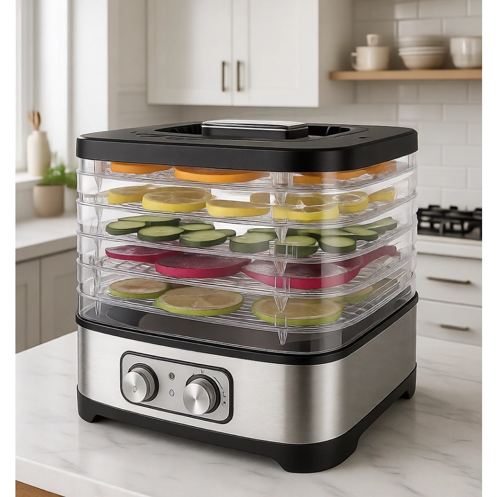 Dehydrator Tray Electric - Electric Food Dehydrator with Adjustable Temperature