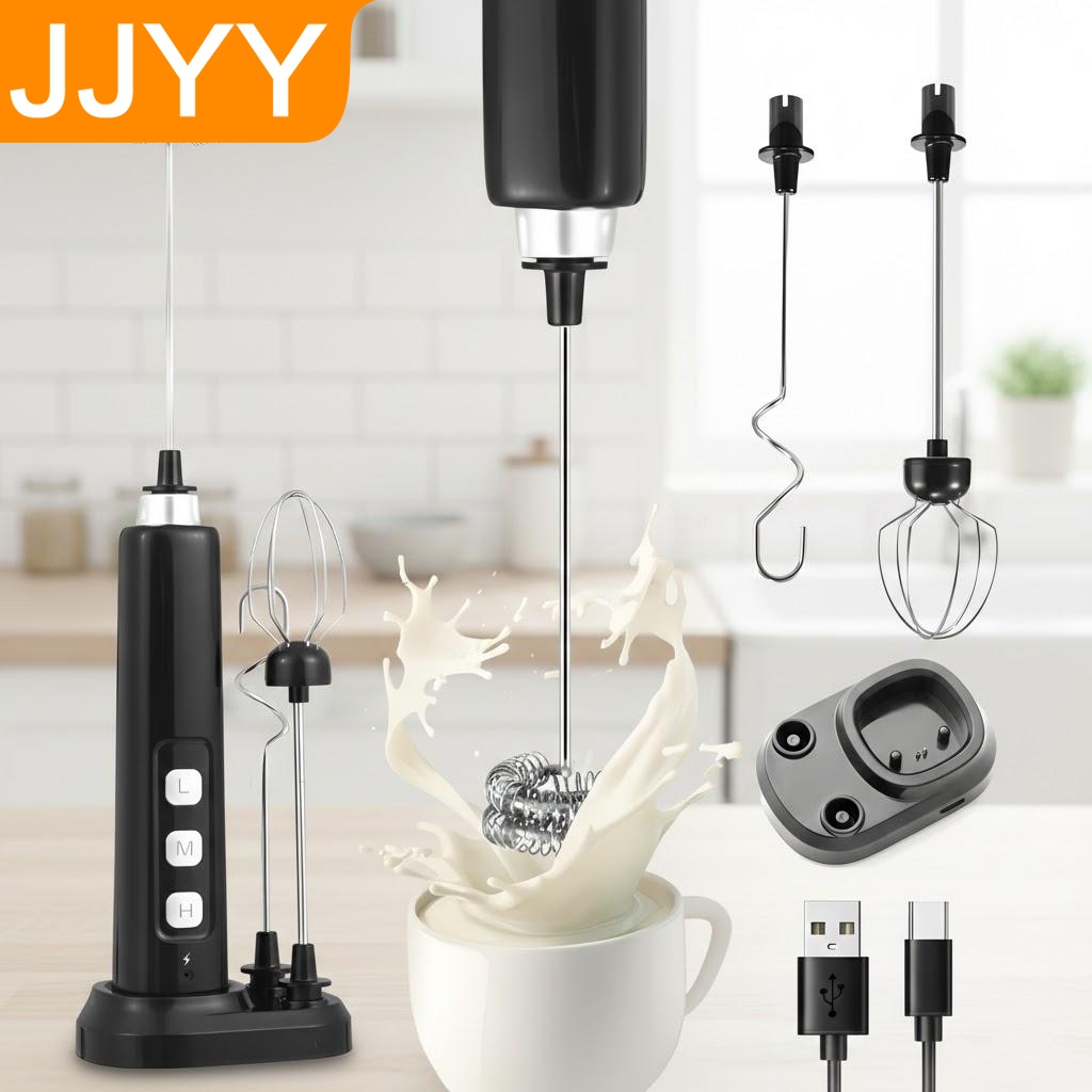 Yogurt Maker Electric - USB Rechargeable Handheld Milk Frother Mini
