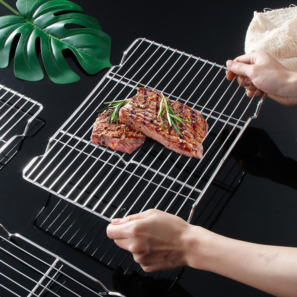 Kitchen Appliances Garage - Stainless Steel Barbecue Mesh Mat Reusable