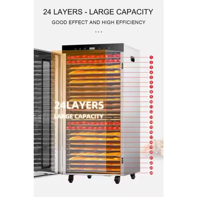 24-Trays Electric Digital Food - Dehydrator Tray Electric 评论和价格