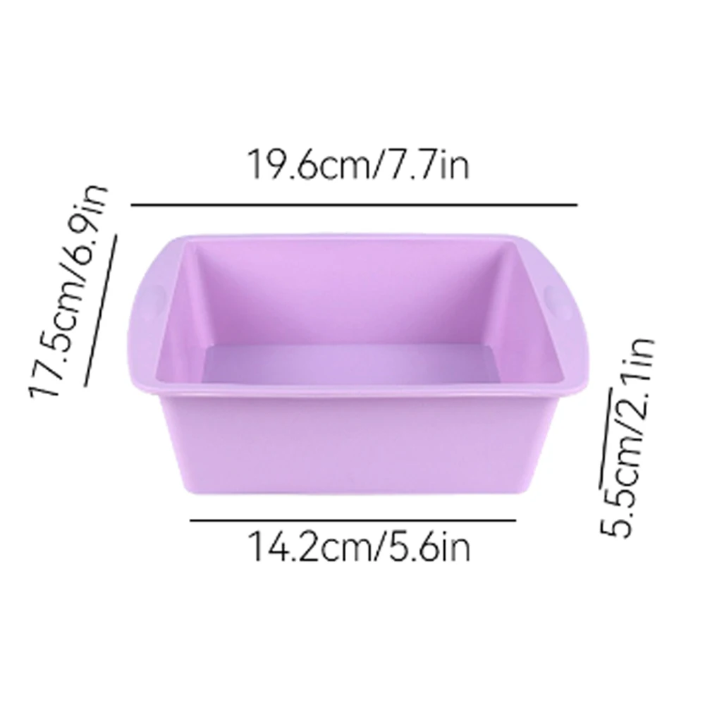 1/4Pcs Silicone Square Cake Mo - Kitchen Appliances Garage 评论和价格