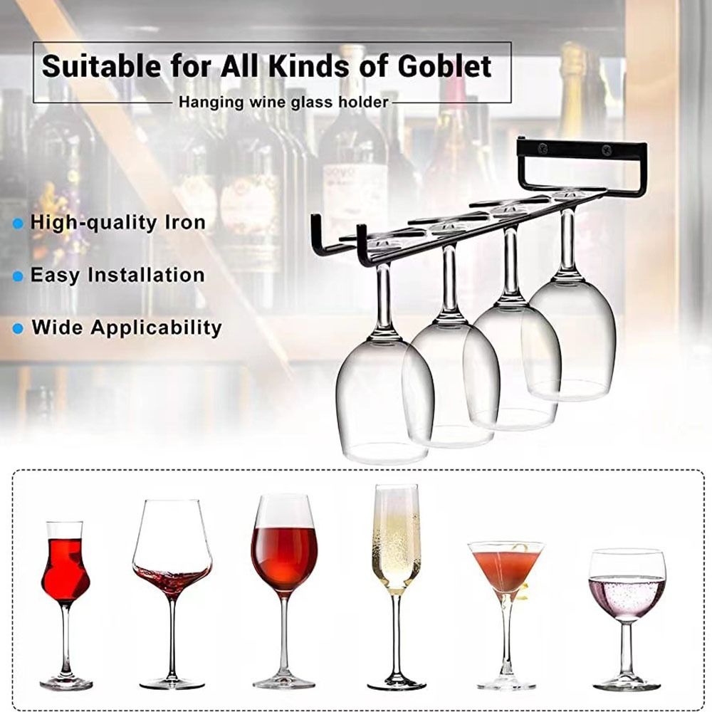 Wall Mounted Stemware Holder K - Kitchen Appliances Shelves 评论和价格