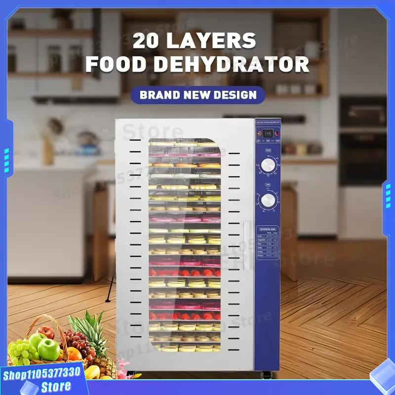 20 Tray Commercial Food Dehydr - Dehydrator Tray Electric 评论和价格