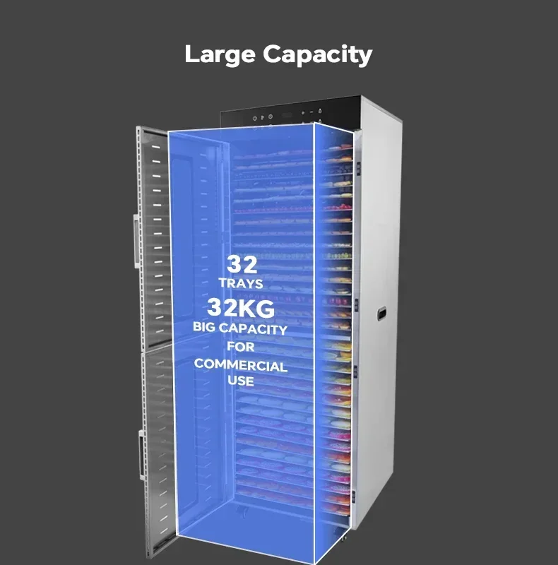 32 trays stainless steel grain - Dehydrator Tray Electric 评论和价格