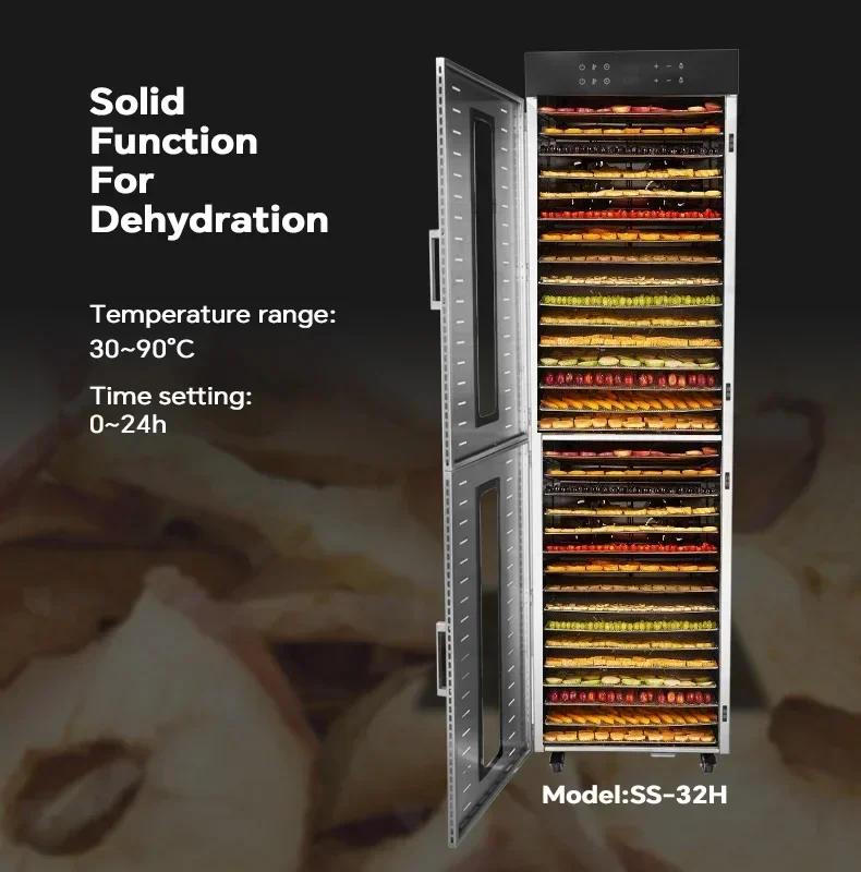32 trays stainless steel grain - Dehydrator Tray Electric 评论和价格