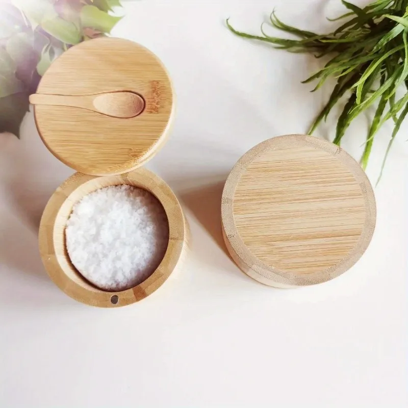 Bamboo Salt And Pepper Seasoni - Kitchen Appliances Shelves 评论和价格