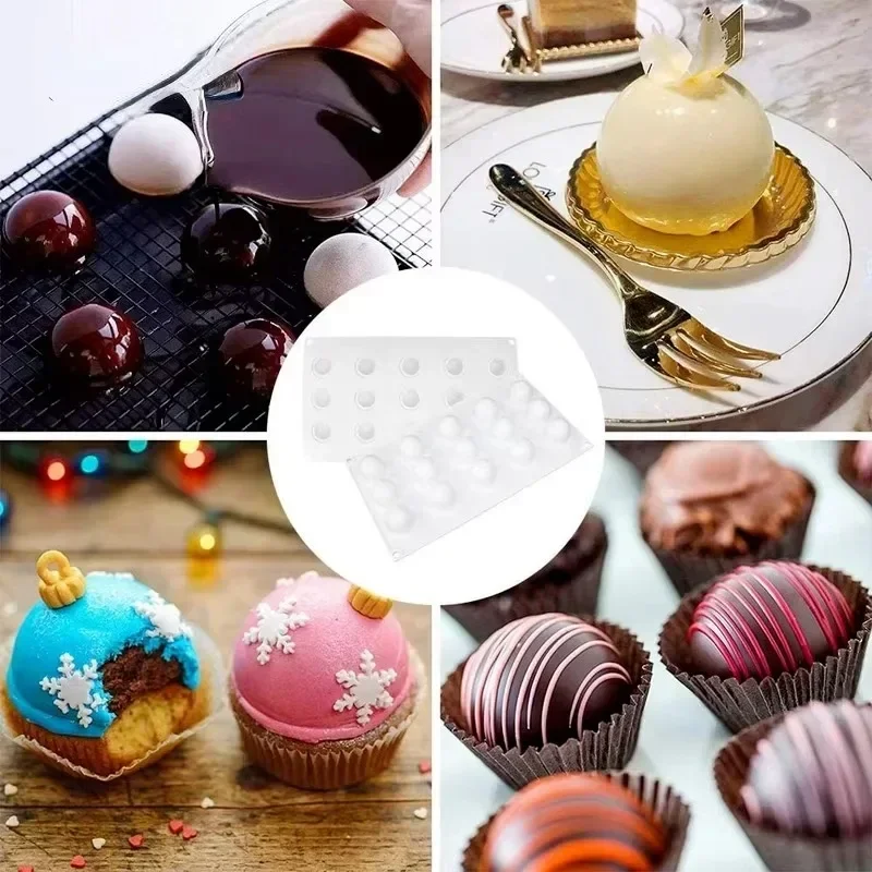 3D Sphere Silicone Mold For Mo - Kitchen Appliances Garage 评论和价格