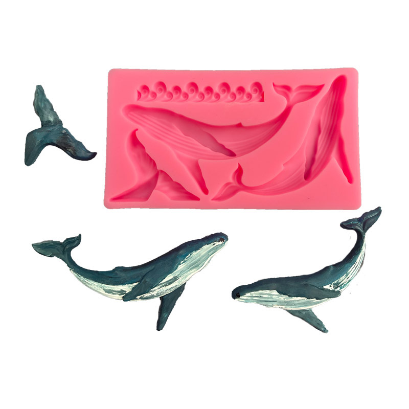 DIY Whale Silicone Mold Ocean  - Kitchen Appliances Garage 评论和价格