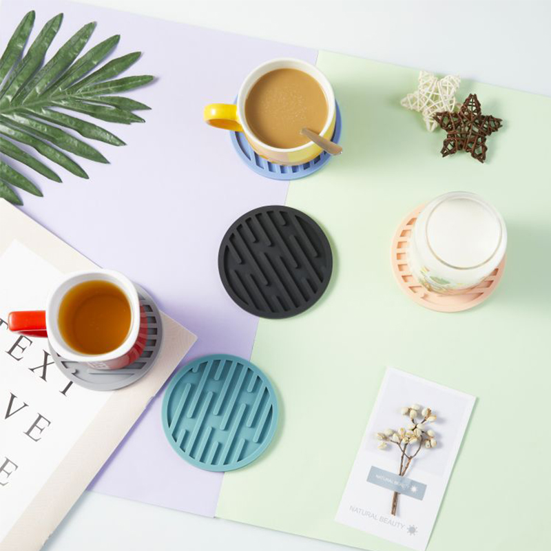 Food Grade Silicone Cup Coaste - Kitchen Appliances Shelves 评论和价格