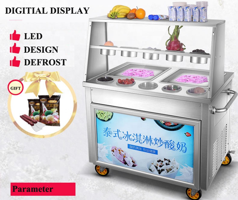 Frying Ice Machine Commercial  - Yogurt Maker Electric 评论和价格