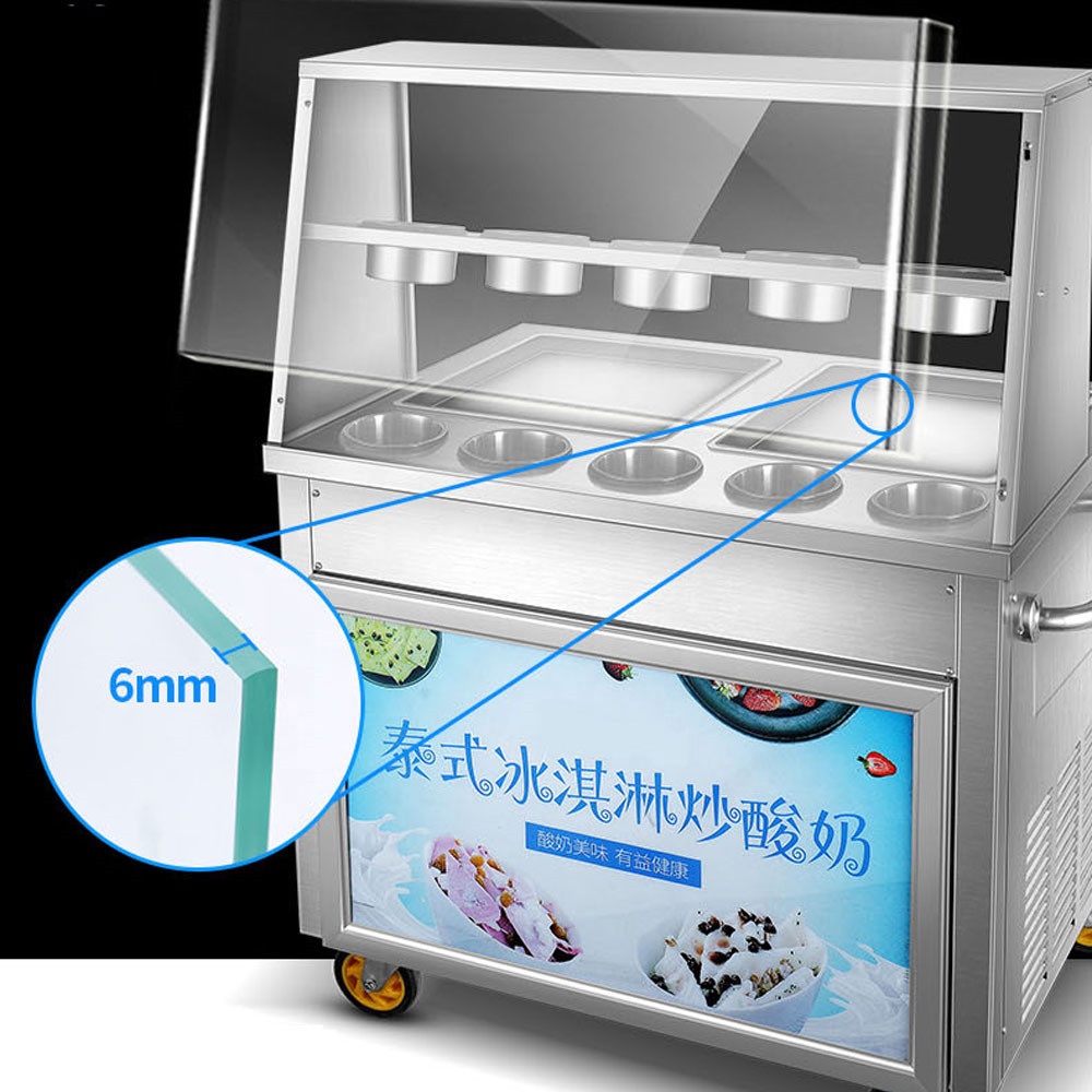 Frying Ice Machine Commercial  - Yogurt Maker Electric 评论和价格