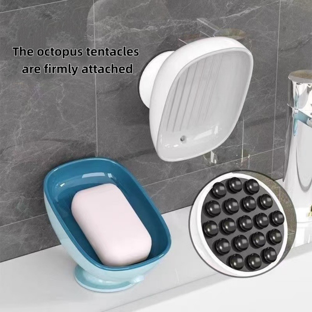 1pc Super Suction Cup Bathroom - Kitchen Appliances Shelves 评论和价格
