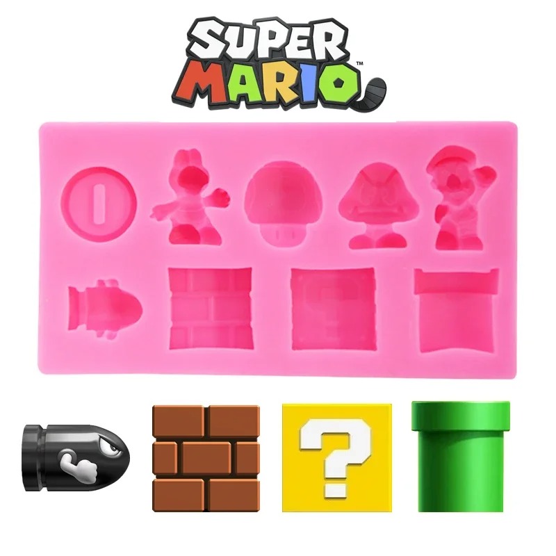 3D Super Mario Bros Cake Mold  - Kitchen Appliances Garage 评论和价格