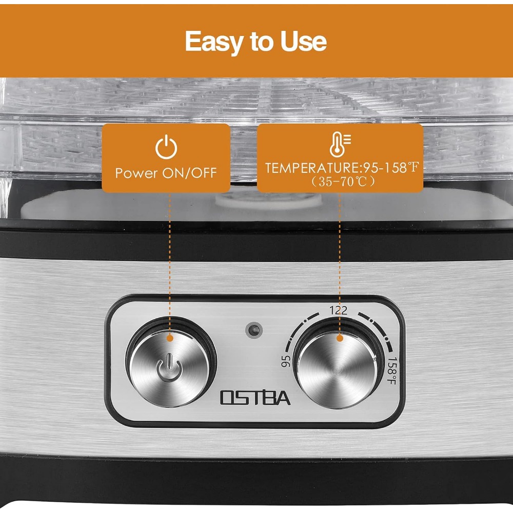 Electric Food Dehydrator with  - Dehydrator Tray Electric 评论和价格