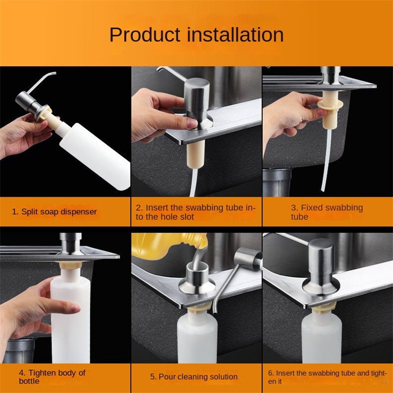 350ml Kitchen Dish Soap Dispen - Kitchen Appliances Built In 评论和价格