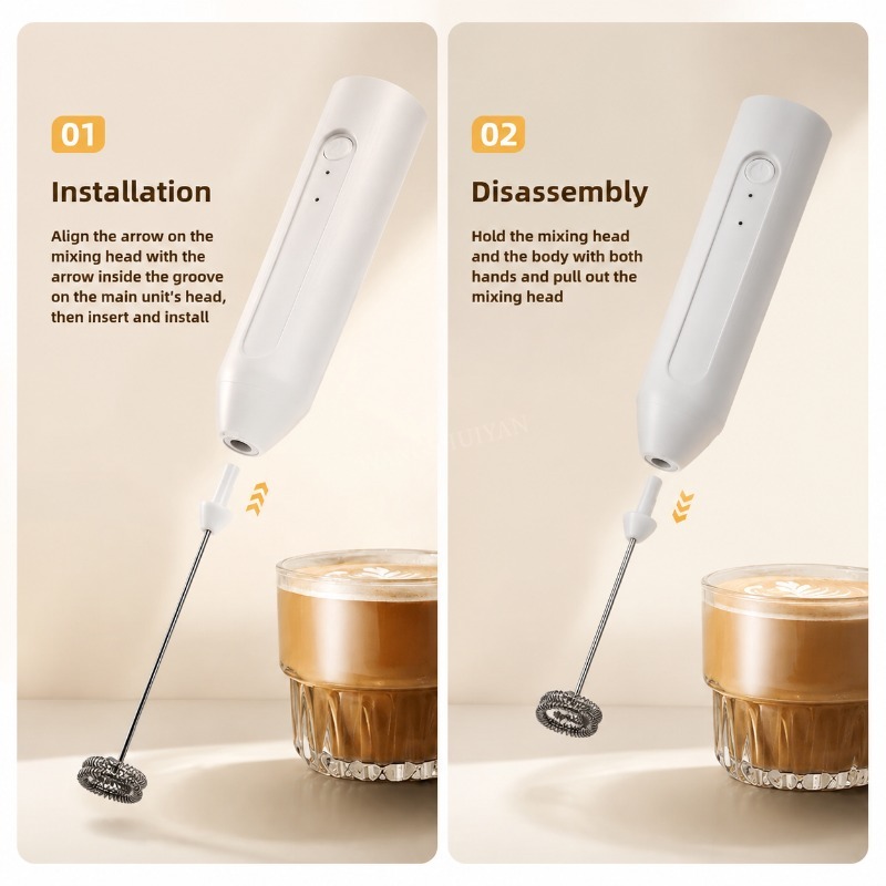 MINI Milk Frother USB Recharge - Yogurt Maker Electric 评论和价格